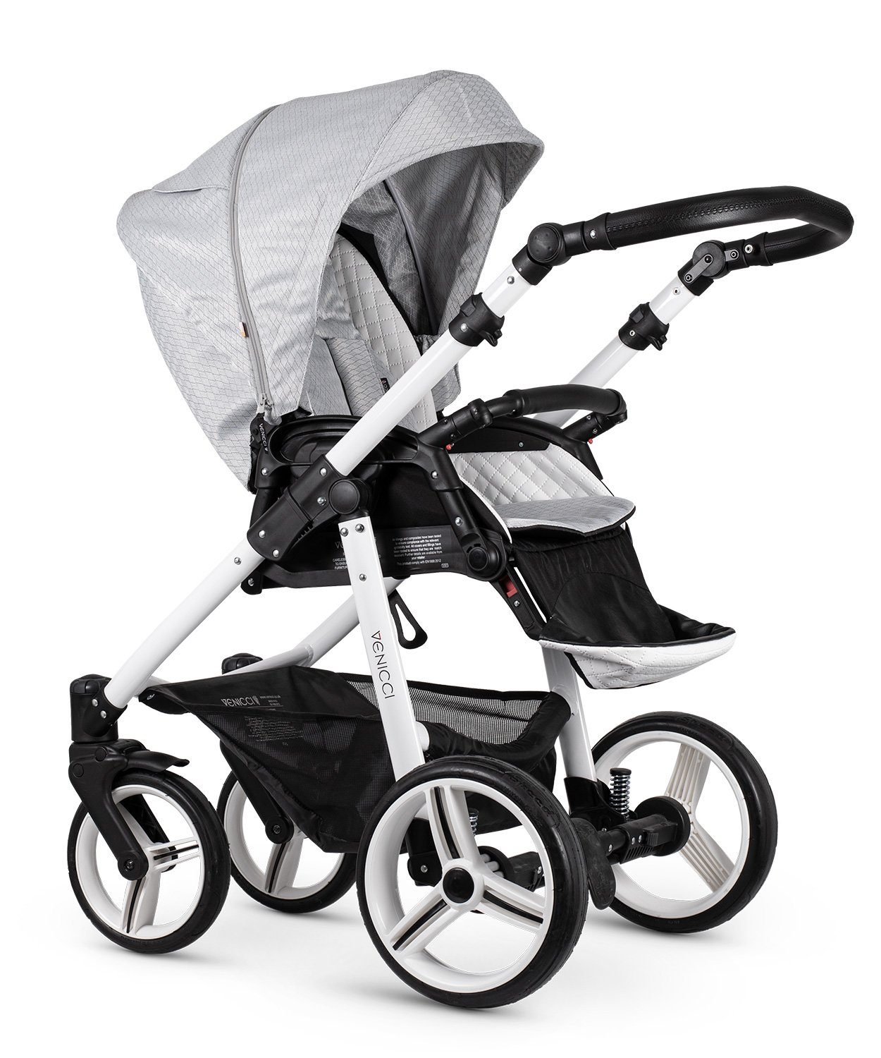 carucior 3 in 1 venicci stone grey