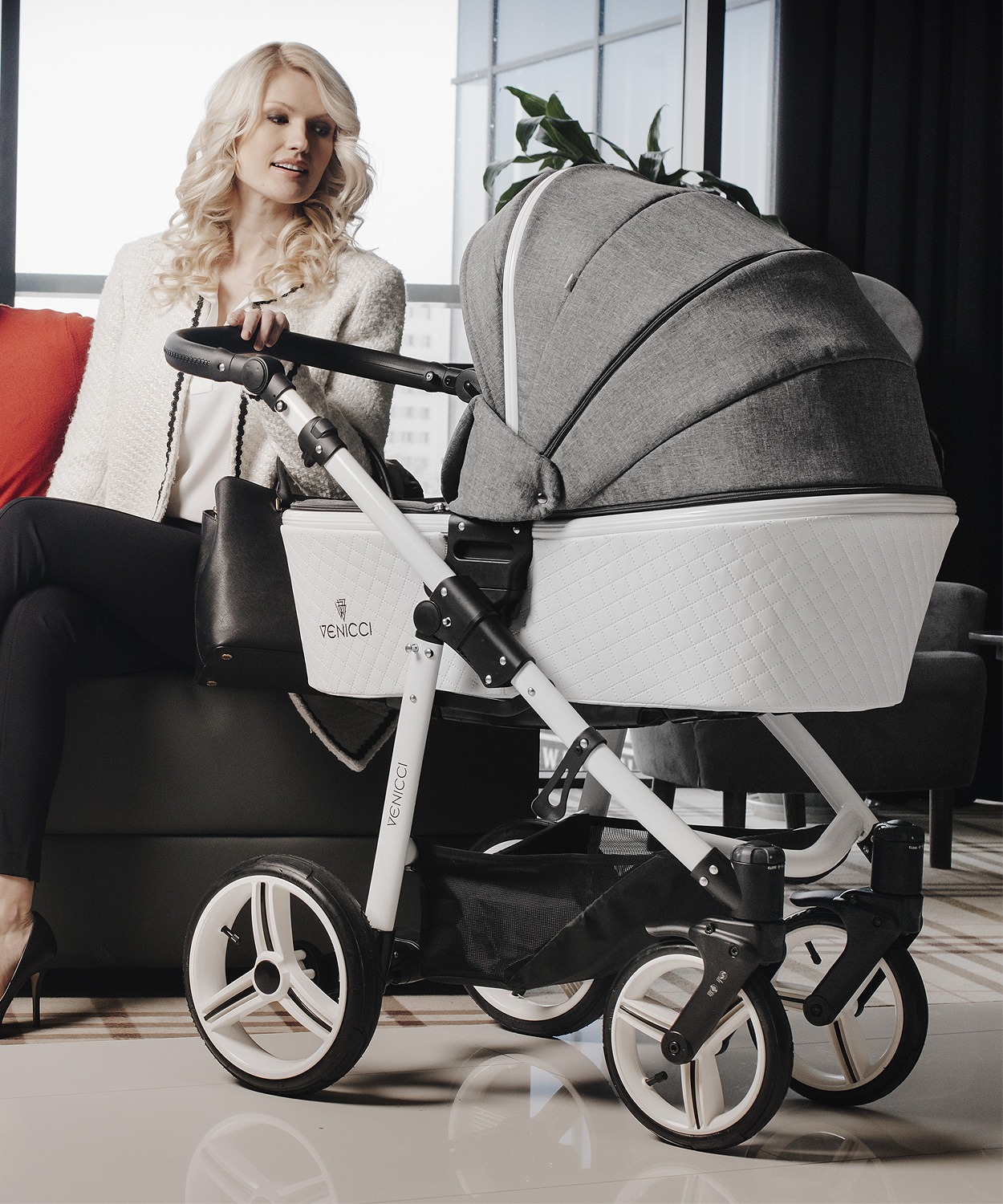 Venicci Pure Denim Grey Photo Session 