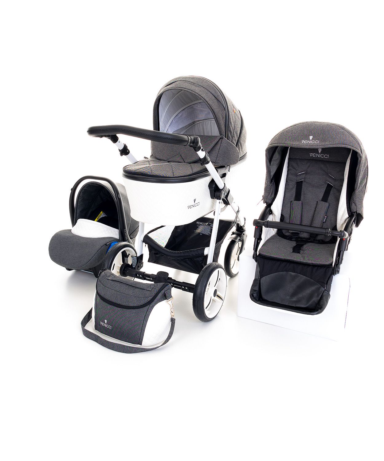 venicci pure denim black