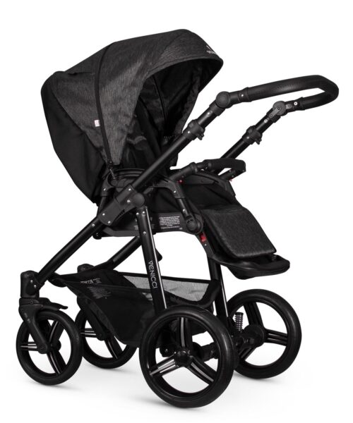 venicci 3 in 1 denim grey