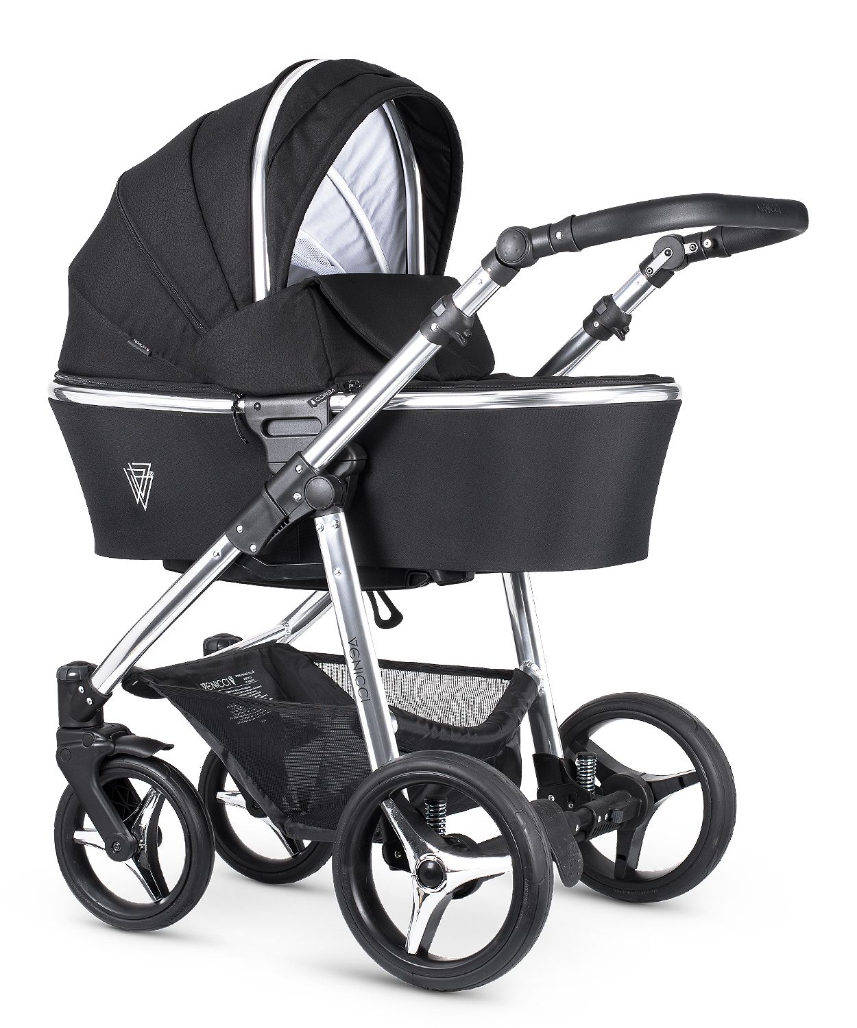 black venicci pram