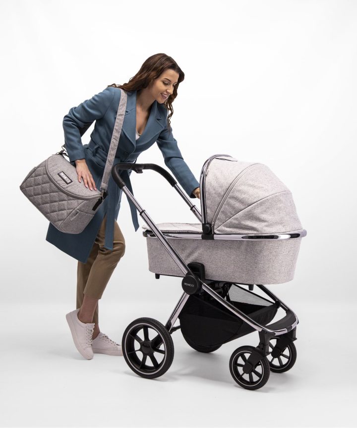 venicci yellow pram