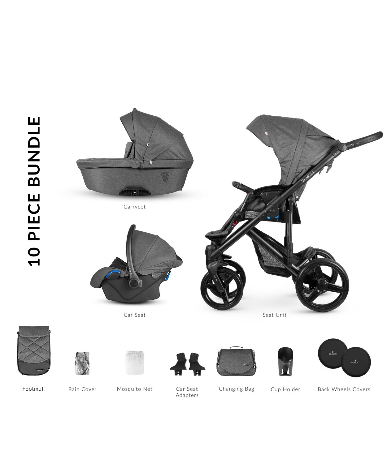 venicci car seat hood