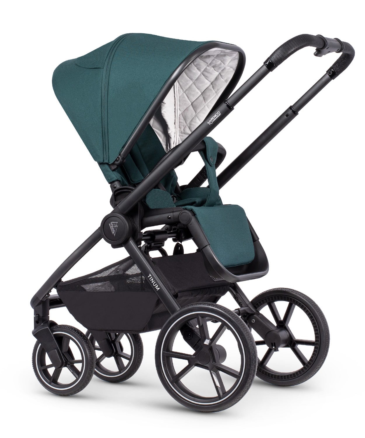 teal pram