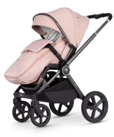 Pink and white venicci pram hotsell