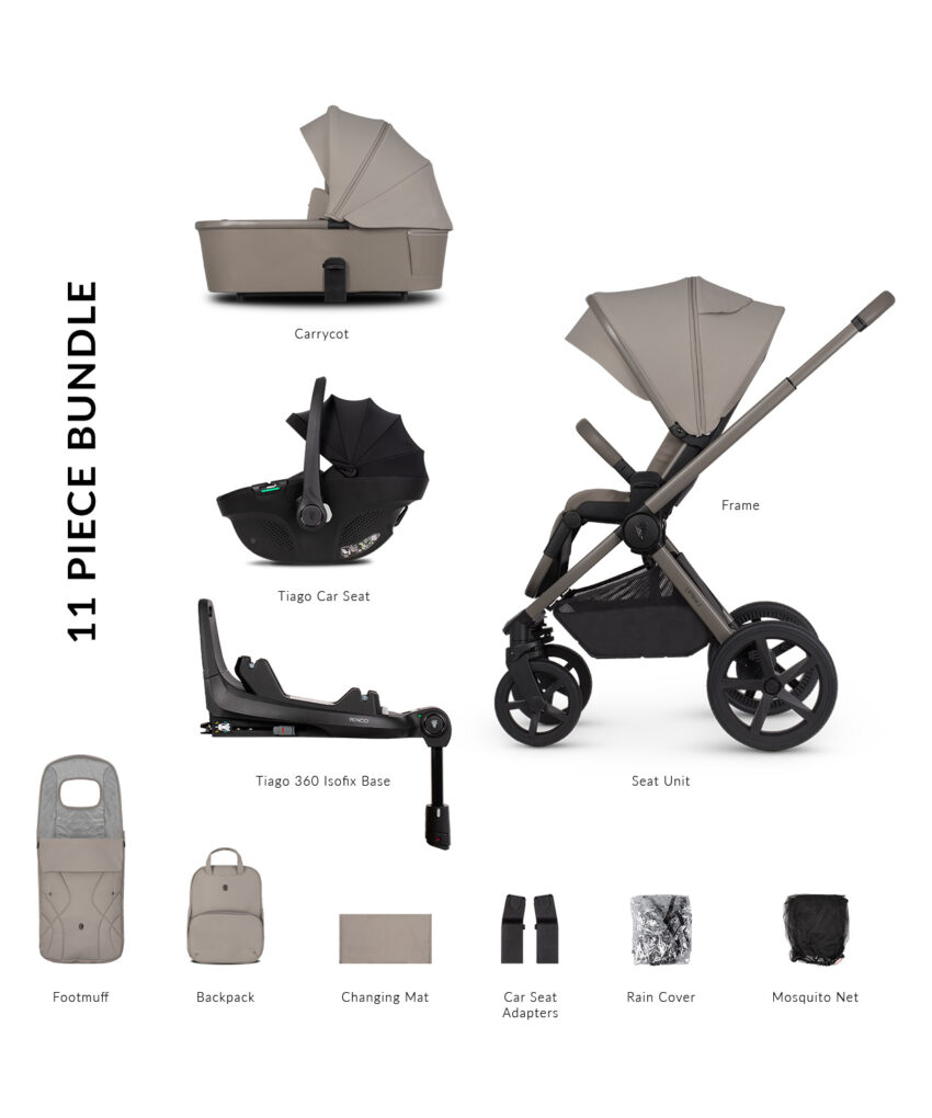 Upline Taupe Pram Venicci UK