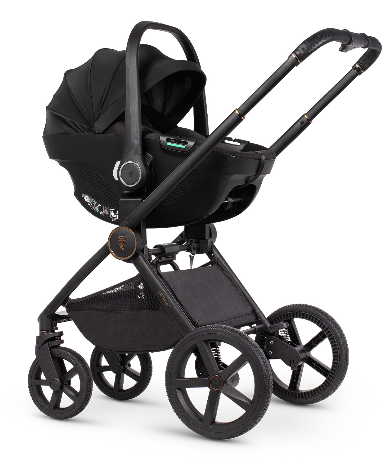 Venicci-Upline-2-Brownie-Car-Seat-Tiago-Black