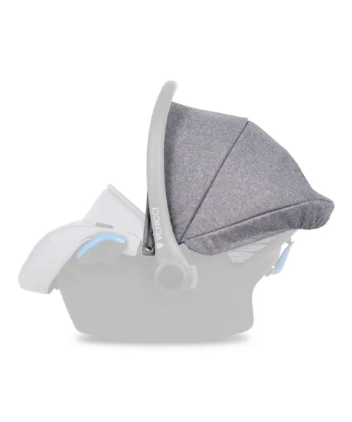 Kite Car Seat Accessory Kit Genesis Light Grey