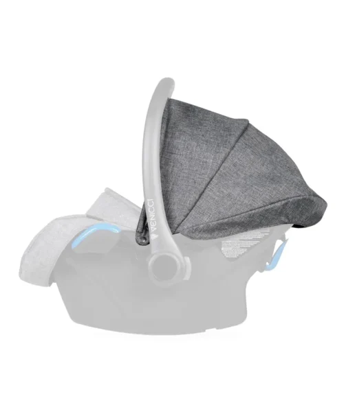 Kite Car Seat Accessory Kit Soft Denim Grey